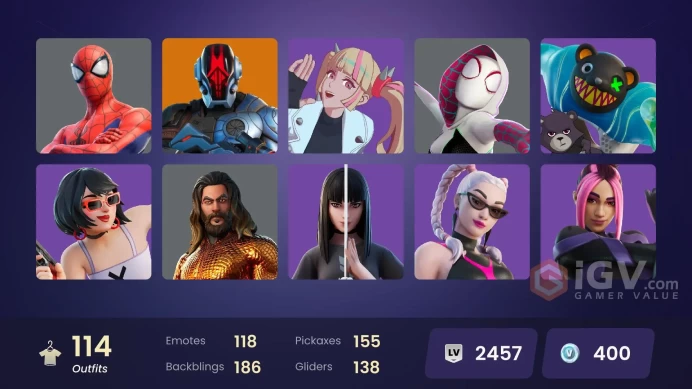 [ALL] 114 skins | Lina Scorch | Subzero Cryptic | Vivi Chroma | Fixer | Sultura | Cloud Striker | The Foundation| The Ageless | Nezumi | Valeria