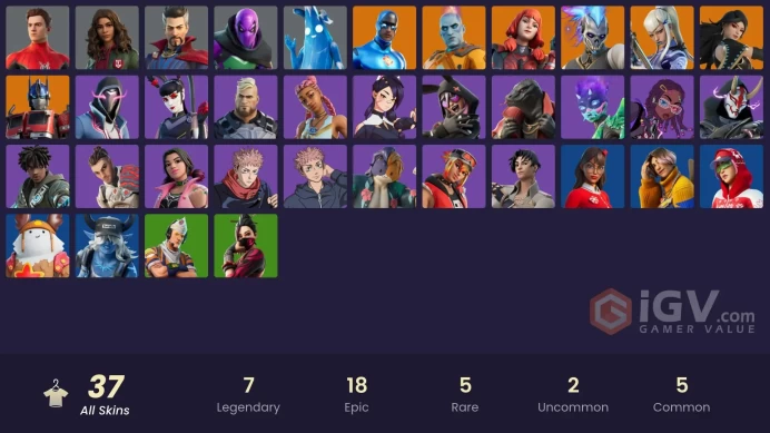 *[ALL LINKABLE] FA | 37 skins | Mizuki | The Imagined | The Mighty Volt | Renzo the Destroyer | SPIDER MAN (NO WAY HOME) | MJ | DOCTOR STRANGE