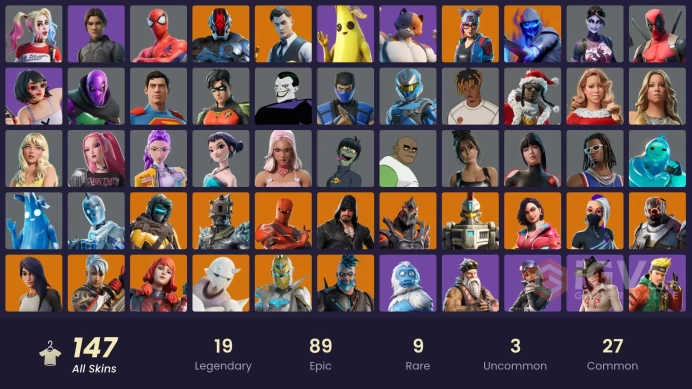 *[PC/XBOX] 147 skins | Gold Midas | Gold Brutus | Catalyst | Ruin | Omegarok | Gear Specialist Maya | Rox | Sentinel | Fusion | The Prisoner |