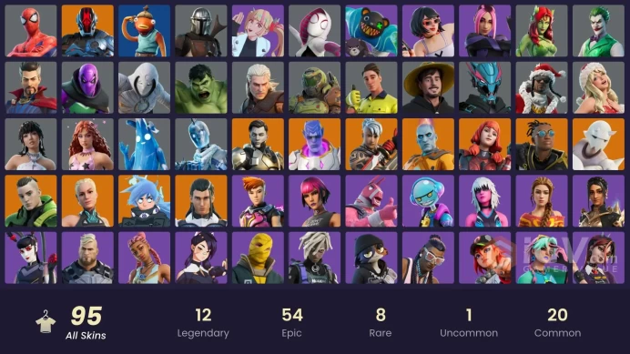 *[PC/PSN/NINT] FA | 95 skins | Midas Rex | The Foundation | Kymera | The Imagined | The Ageless | Nezumi | Ronin | Twyn | Malik | 