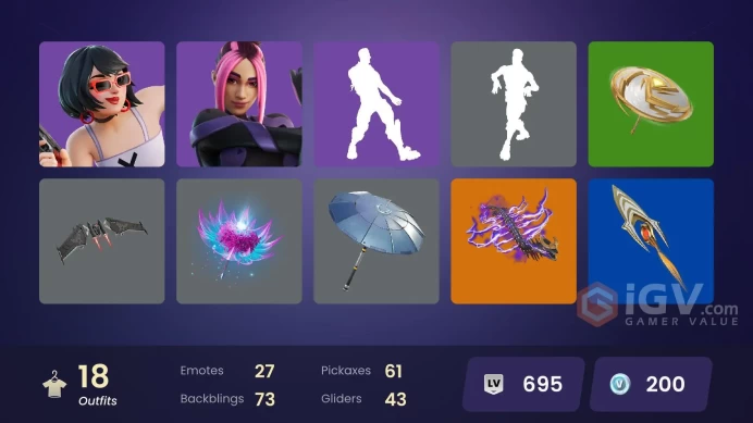 *[ALL LINKABLE] FA + CHANGEABLE MAIL | 18 skins | The Imagined | Snap | First Order Stormtrooper | Prowler | Santa Dogg | Adira | Evie