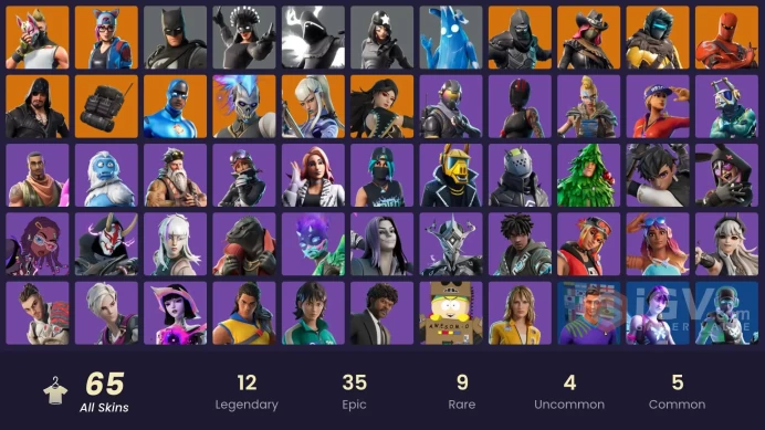 *[PC/XBOX/PSN] 65 skins | Rogue Agent | Lynx | Blackheart | Calamity | Zenith |Hybrid | Era | The Mighty Volt | Catalyst | Mizuki | Enforcer 