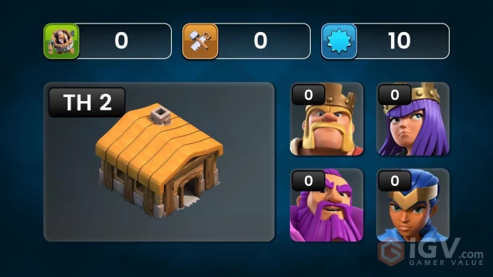 M161【4 Builders】Th 2 Max◈1 Cannon Rare Account◈100+ Medals◈Instant Delivery