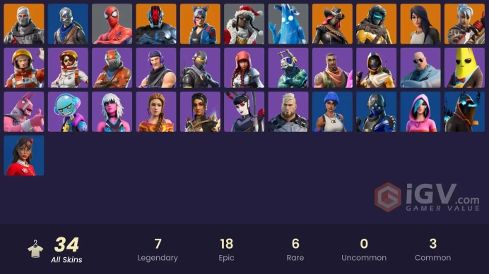 FA - PSN/XBOX/PC - 34 skins | Blue Squire | Blue Team Leader | Trilogy | Havoc | Sub Commander | Rogue Agent | Lynx | The Foundation | Calamity