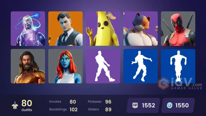 [ALL PLATFORMS]-80 Skin-Galaxy-FULL ACCESS-1550 V-B