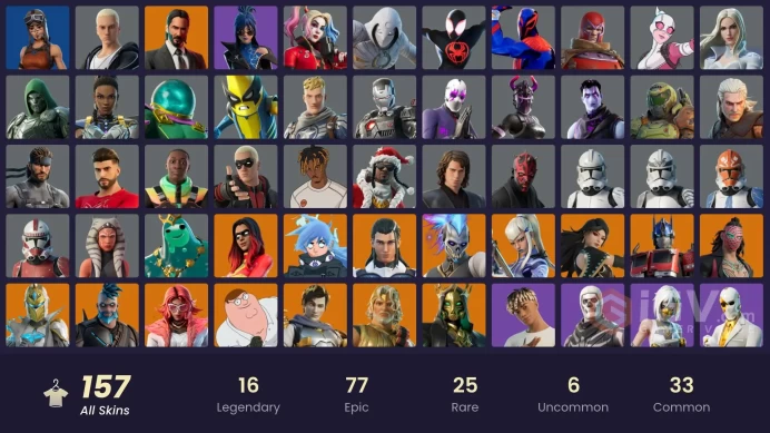 [ALL PLATFORMS]-150 SKIN-John Wick-Reaper-NINJA TURTLES-Michael Myers-Skull Trooper -Terminator-FULL ACCESS/LIFE TIME WARRANTY