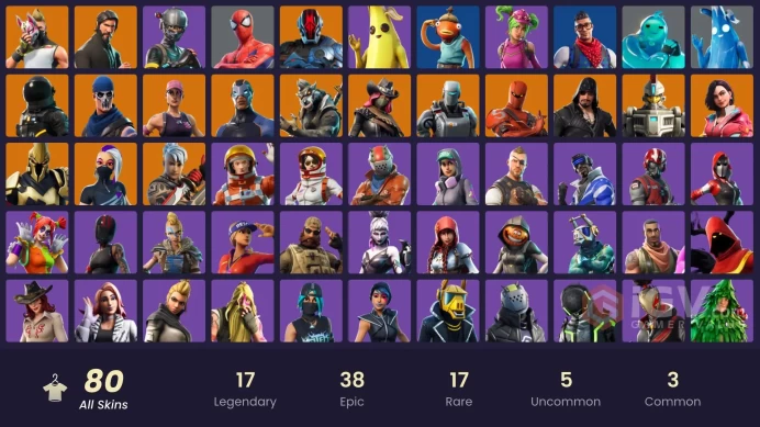 PC/PSN/Xbox/Nintendo 80 skins | OG STW | The Reaper | Elite Agent | WORLD CUP | Prodigy | Carbon Commando | Sultura | Blue Striker | The Foundat