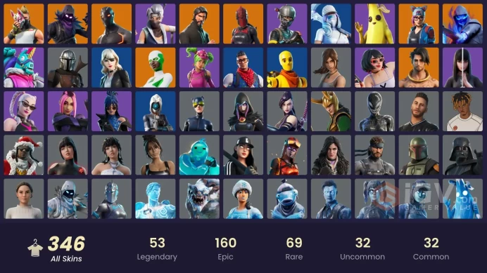 [ALL PLATFORMS]-346 Skin-Take The L-Shogun-Leviathan Axe-Hana-The Reaper-Elite Agent-A.I.M.-She-Venom-Catwoman Comic Book Outfit-FULL ACCESS-
