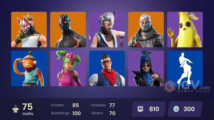 [ALL PLATFORMS]-75 Skin-Rogue Agent-Blue Team Leader-Prodigy-Omega-Fishstick-FULL ACCESS-