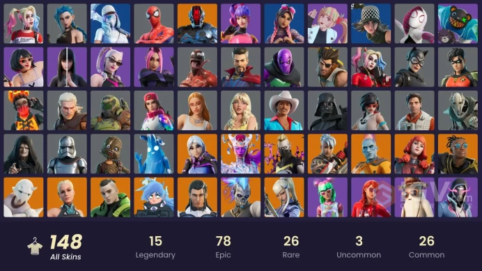 [ALL PLATFORMS]-150 Skin-Catwoman Zero-Harley Quinn-Rebirth Harley Quinn-Ice Spice-Arcane Jinx-FULL ACCESS-