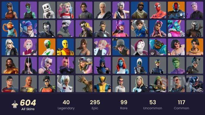 [ALL PLATFORMS]-603 Skin-533 Pickaxe-310 Emotes-FULL ACCESS-