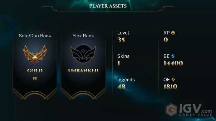 S16 Gold II (0 LP) | EUNE | BE: 14400 | CHAMPS: 48 | Victorious Draven | Freljord Taliyah | Recon Teemo | Tundra Hunter Warwick | Waterloo Miss