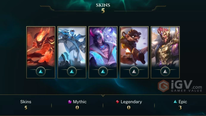 S16 Gold III (0 LP) | EUNE | BE: 13456 | RP: 60 | CHAMPS: 53 | DWG Jhin | Infernal Varus | Spirit Blossom Aphelios | Victorious Draven | Pickpoc