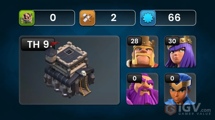 M99◆1.5K GEMS◆TH 9 MAX◆HERO- BK 28, AQ 30,MP 10◆FULL MAGIC ITEM◆NC 500◆INSTANT DELIVERY