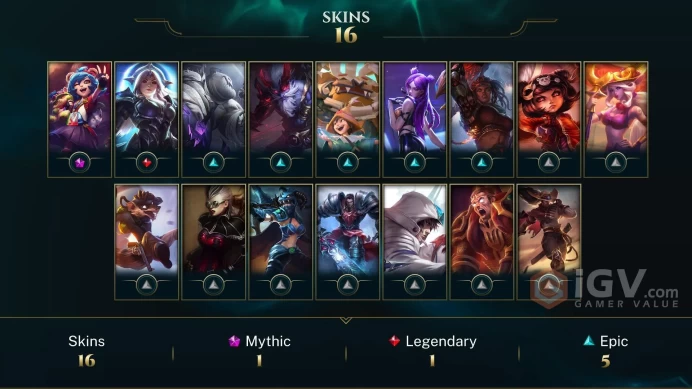  EUW  14 SKINS  36 CHAMPIONS  48 LEVEL  INSTANT DELIVERY  FULL ACCESS  BPdk8 