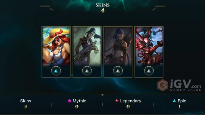 S16 Bronze II (0 LP) | EUW | BE: 2180 | CHAMPS: 44 | Pool Party Miss Fortune | Arcane Enforcer Caitlyn | Arcane Enemy Jinx | Blood Moon Kalista 