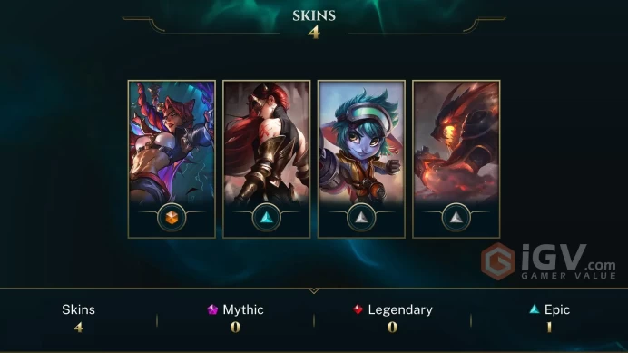 S16 Bronze II (95 LP) | EUW | 55% WR | BE: 26785 | CHAMPS: 30 | Chosen of the Wolf Katarina | Rocket Girl Tristana | Soul Fighter Samira | Firef