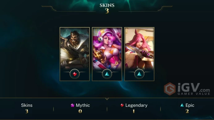 S16 Bronze III (60 LP) | EUW | BE: 3120 | CHAMPS: 35 | Sentinel Graves | Battle Academia Katarina | Arcade Miss Fortune | Conqueror Alistar | To