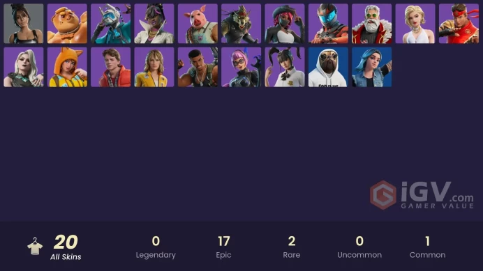  #4 [PC/XBOX/PSN/SWITCH] 20 skins | Shady Doggo | Iconic Kim Kardashian | Darkmode Yon Dar | Midnight Omen Calamity | Full Moon Dire | 