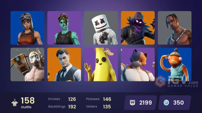 [PC/PSN/XBOX] 158 skins | Travis Scott | WORLD CUP |  Lara Croft | Blue Team Leader  | Orange Justice | Point It Out | Verve | 350 VB