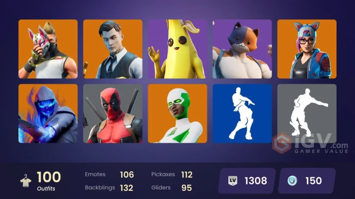 [PC/PSN/XBOX] 100 skins |Candy Axe | Orange Justice | Hot Marat | Verve| Take The Elf | Point It Out | Astroworld Cyclone | 150 VB