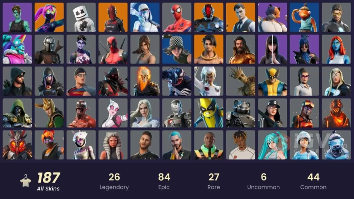 [PC/PSN/XBOX] 187 skins | DELUXE STW | Lara Croft | Gold Midas | Gold Brutus |Candy Axe | Reaper Axe| Laugh It Up | Verve | Bhangra Boogie | 50 