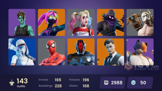 [PC/PSN/XBOX] 143 skins | Deluxe  STW | Lara Croft | Psycho Bandit | Merry Mint Axe | Candy Axe | Lazer Blast | Verve | 50 VB