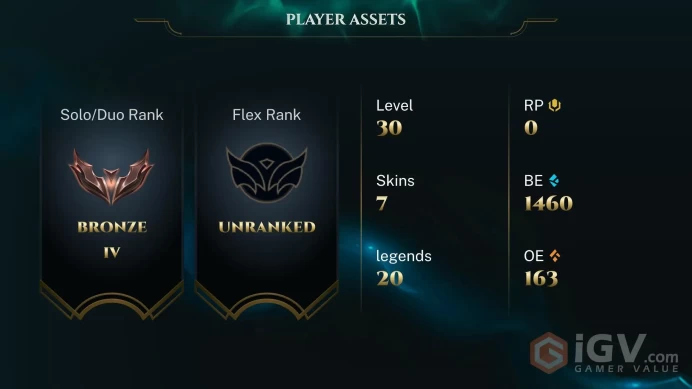 S16 Bronze IV (0 LP) | EUW | BE: 1460 | CHAMPS: 20 | Cosmic Blade Master Yi | Conqueror Alistar | Odyssey Kha'Zix | Program Soraka | Blackfrost 