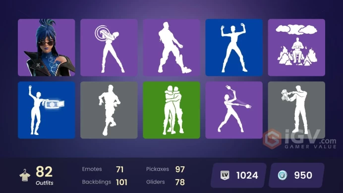 [PC/PSN/XBOX] 82 skins | Sign Along | Astroworld Cyclone | Valeria | Peter Griffin | Renzo the Destroyer | Era | 900 VB