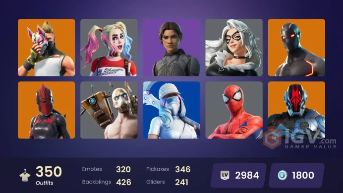 [PC/PSN/XBOX] 351 skins | Lara Croft | Psycho Bandit |Bhangra Boogie | Orange Justice | Hot Marat | Take The Elf | 1800 VB