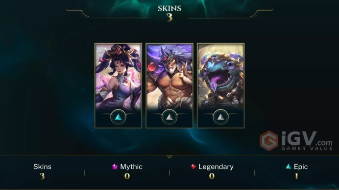 S16 Platinum III (7 LP) | EUW | 75% WR | BE: 5695 | CHAMPS: 53 | Victorious Tryndamere | Immortal Journey Sona | Victorious Kog'Maw | High Noon 