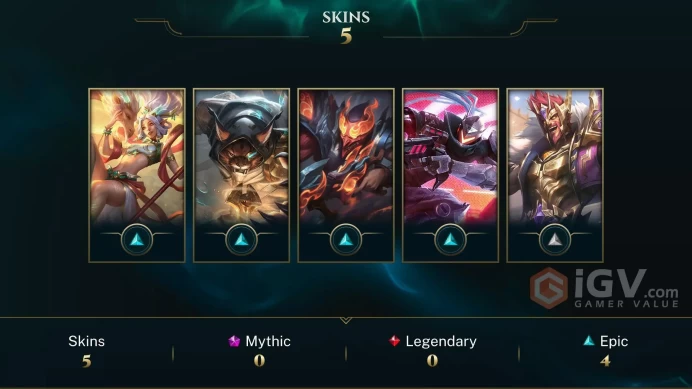 S16 Silver IV (0 LP) | EUW | BE: 5196 | CHAMPS: 64 | PROJECT: Lucian | Guardian of the Sands Rengar | Heavenscale Janna | Victorious Draven | Sh
