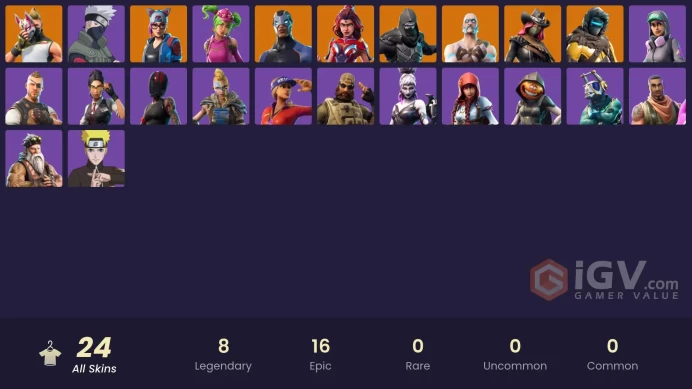 14097[PC/PSN/XBOX]Naruto Uzumaki|Lynx|Drift|Enforcer|Calamity|Ragnarok|Carbide|Valor|Zenith|Nightshade|Kakashi Hatake|Battlehawk