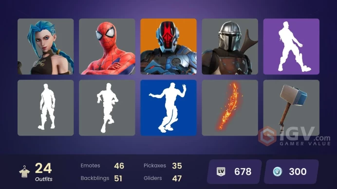 [ALL PLATFORMS]-Arcane Jinx-Groot-Dominion-Spider-Man-FULL ACCESS-