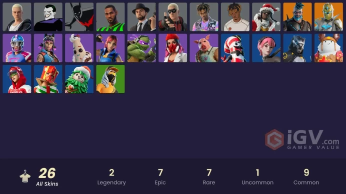 [ALL PLATFORMS]-Juice WRLD-FFC LeBron James-Pass Rush Ranger-Huntmaster Saber-FULL ACCESS-