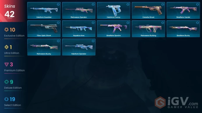 EU | VCT 2025 Karambit, Champions 2025 Butterfly Knife, Phaseguard Vandal, Primordium Vandal, XERØFANG Vandal, Recon Phantom, Mystbloom Phantom