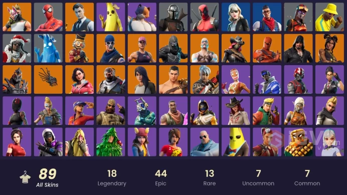 [ALL PLATFORMS]-89 Skin-Merry Mint Axe-OG STW-FULL ACCESS-