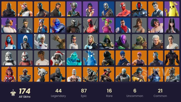 PC/PSN/Xbox/Nintendo 173 skins | OG STW | Black Knight | Sparkle Specialist | The Reaper | Blue Squire | Royale Knight | Elite Agent | Blue Team