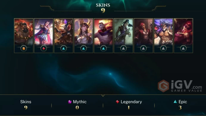 S16 Gold IV (10 LP) | NA | 50% WR | BE: 2430 | CHAMPS: 52 | Masquerade Evelynn | Twitch Shadowfoot | Spirit Guard Udyr | Cosmic Dawn Rakan | Bat