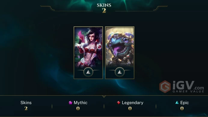 S16 Silver III (0 LP) | NA | BE: 28076 | RP: 405 | CHAMPS: 26 | Victorious Kog'Maw | Heartseeker Vayne | Dawnbringer Morgana | Silent Night Sona