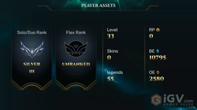 S16 Silver III (45 LP) | NA | 50% WR | BE: 10795 | CHAMPS: 55 | Bandit Sivir | Odyssey Sivir | Cyber Pop Akshan | Space Groove Nunu & Willump | 
