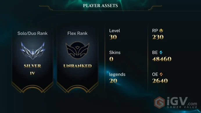 S16 Silver IV (0 LP) | NA | BE: 48460 | RP: 230 | CHAMPS: 20 | Battle Cat Jinx | Empyrean Zed | Astronaut Rammus | PsyOps Shen | Space Groove Lu