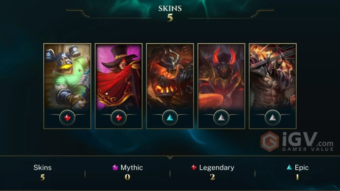EUW HANDLVL'D S16 IRON 4 ( 1 WINS, 19 LOSSES ) + BE:21K + 22 CHAMPS + Vanguard safe + Full Access + Instant Delivery A1077