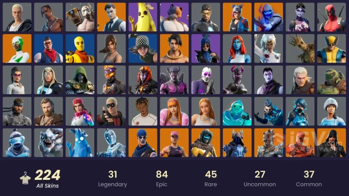 [PSN/XBOX/NIN/PC] 224 SKINS | OG STW | TRAVIS SCOTT | GOLD MEOWSCLES | GOLD BRUTUS | GOLD MIDAS | CARBON COMMANDO | FIXER | POINT PATROLLER | 