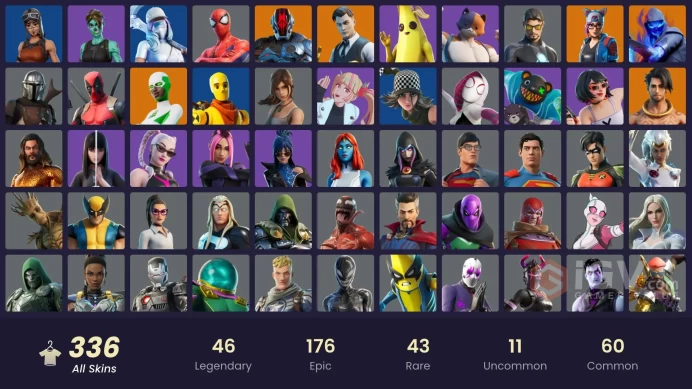 [ALL PLATFORMS]-337 Skin-370 Pickaxe-379 Emotes-300 Gliders-Renegade Raider-Leviathan Axe-FULL ACCESS-LIFE TIME WRRANTY