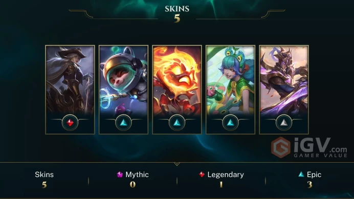 [EUW] - Gold IV / 5 Skin / Changeable Mail | Instant Delivery | Lifetime Warranty | 100% Handmade & Secure | 24/7 Support