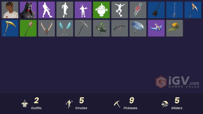 [PSN/XBOX/PC] 2 skins | Slayer Juice WRLD | Felina | Meowtooth Plush | Gwenpool's Katanas | 999 Knives | The Fangler | Nyanja's Catpak