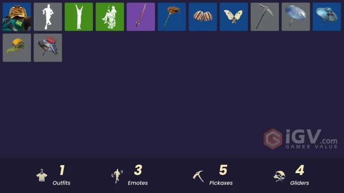 [PSN/XBOX/PC] 1 skins | Major Mancake | Spectra Protector | Ancestral Bloom | Prized Llama | Waffler | Clawz Retro | Peely Whip