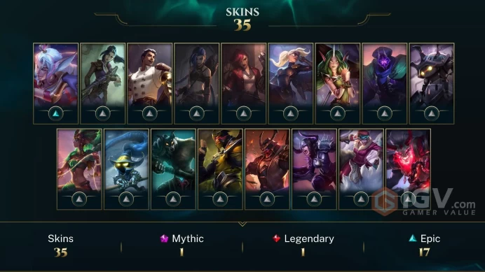 【NA】Level 118 60 Champ/ 35 Skins Full Access High Quality Account Instant Delivery️