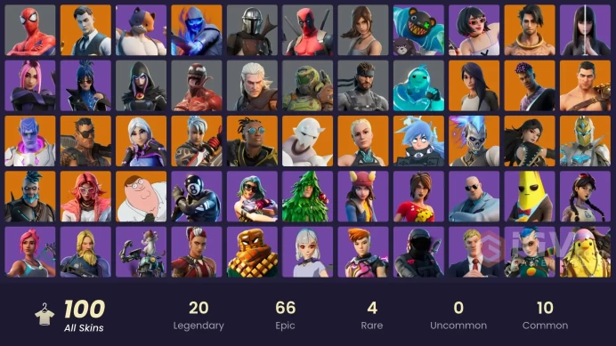 FA - [PC/PSN/XBOX] 100 skins | Gold Midas | Gear Specialist Maya | Raz | Omegarok | Spectra Knight | Kymera | Fade | Ronin | Valeria | 1600 V